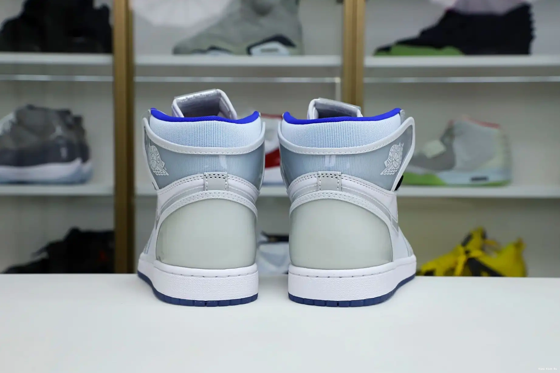 1 ZOOM JORDAN HIGH AIR Kimikick BLUE' 'RACER 0526